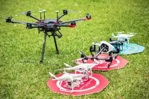Frota de drones para limpeza
