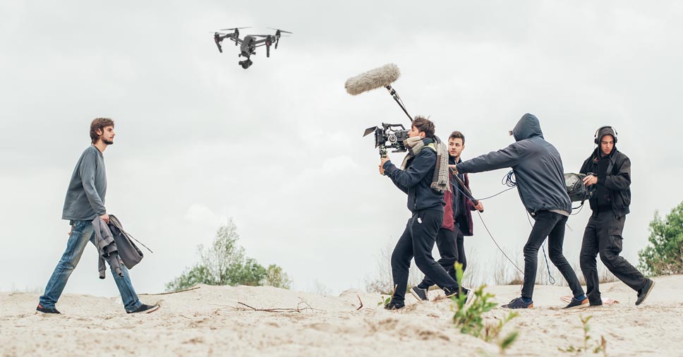 Os drones e a indústria cinematográfica