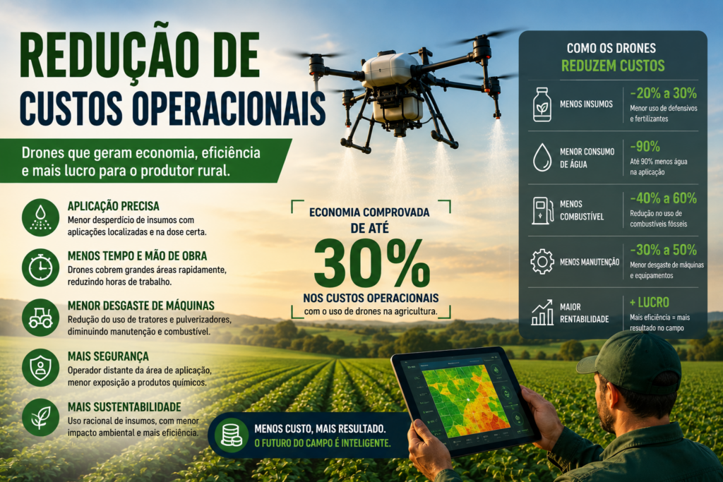 Redução de custos operacionais