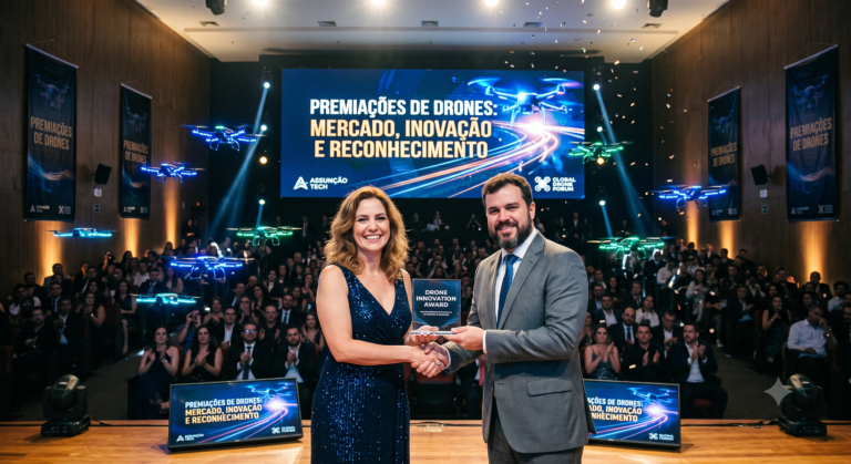 Prêmios e Reconhecimento no Mundo dos Drones: como a inovação está redefinindo a indústria global
