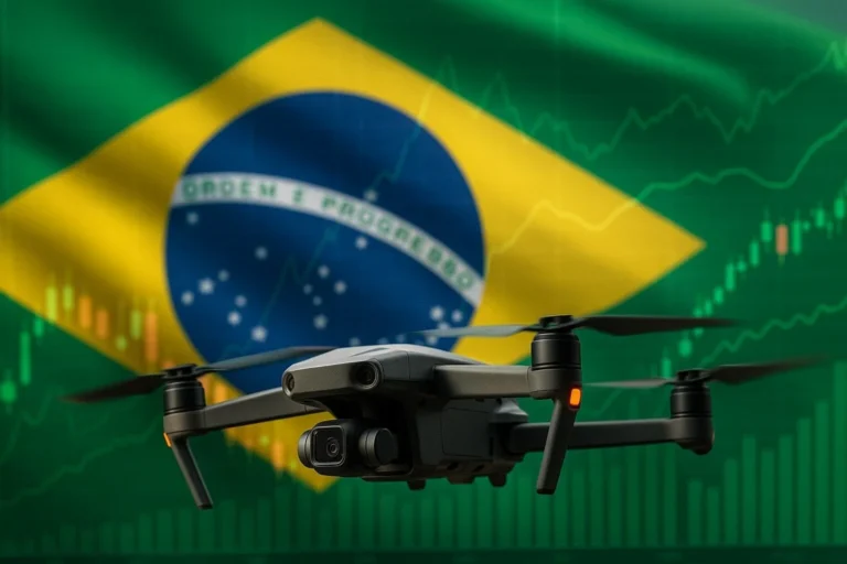 Mercado de Drones no Brasil: crescimento, empregos e formação profissional