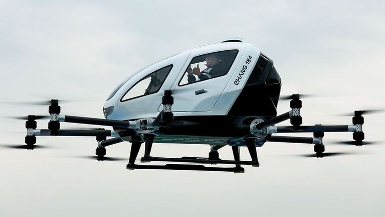 drone tripulado