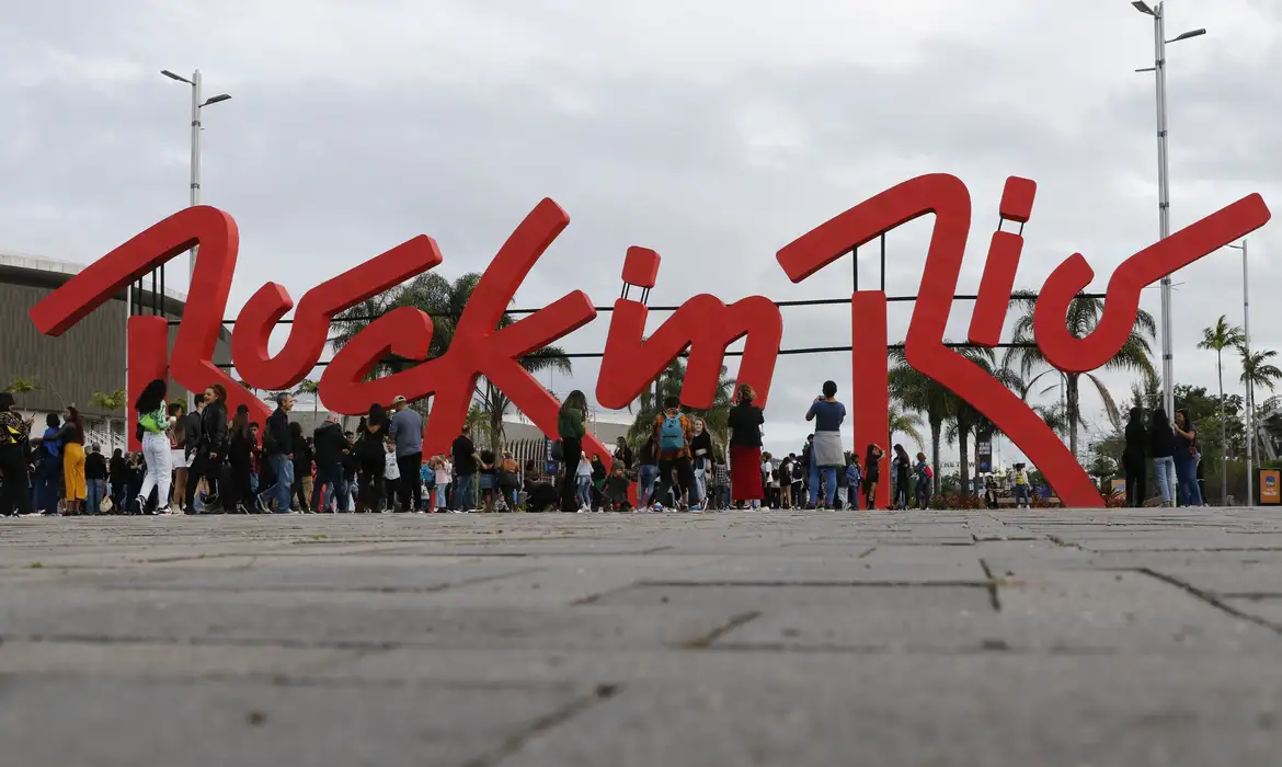 drone no Rock in Rio