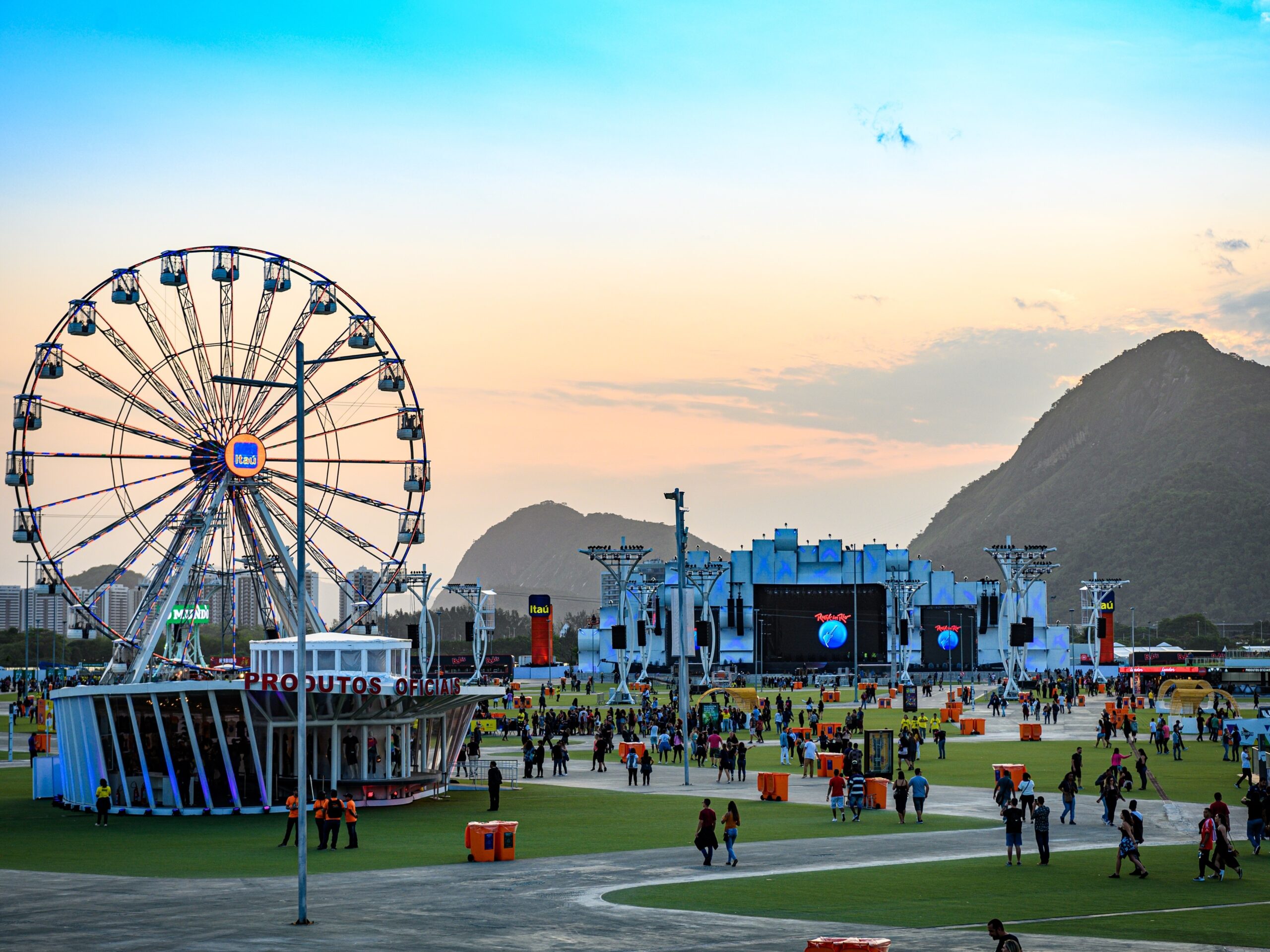 drone no Rock in Rio